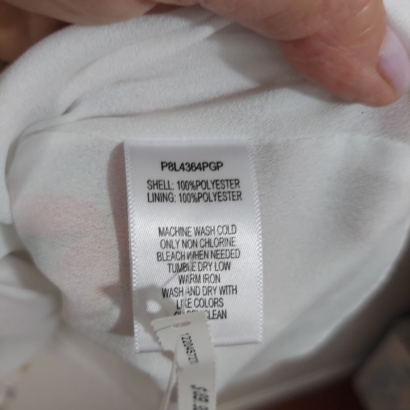 NWOT Parker New York Sangria Cold Shoulder Floral Ruffle Dress  S - Picture 14 of 16